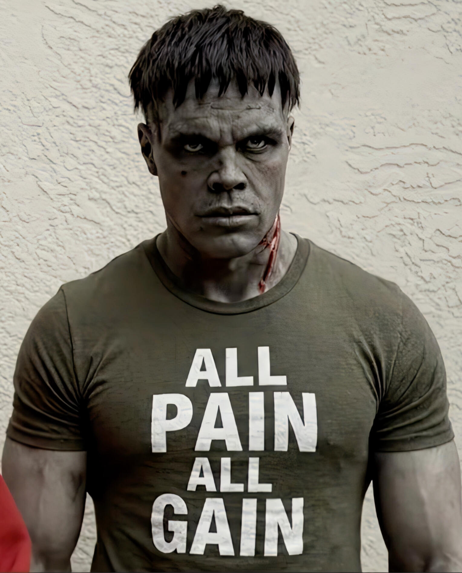 Frankie from DEAD DRIP Frankie, the undead bodybuilder character from the DEAD DRIP horror comedy series
